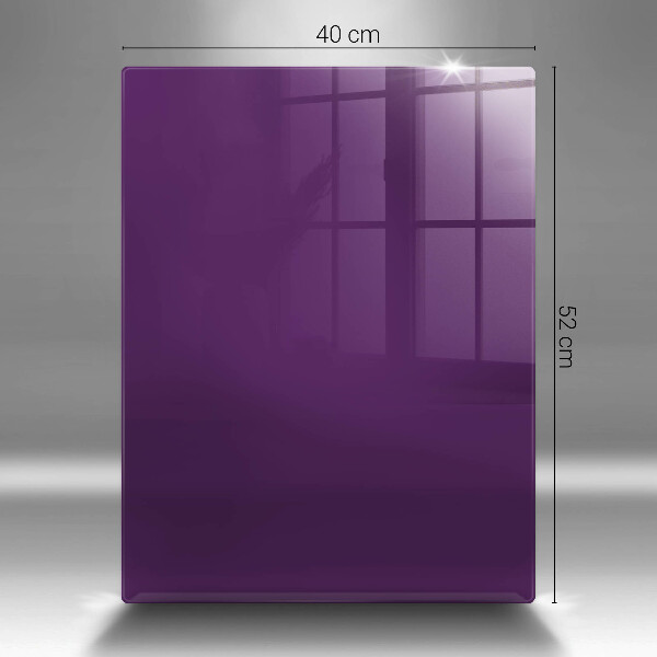 Glass worktop saver Violet colour