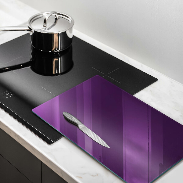 Glass worktop saver Violet colour