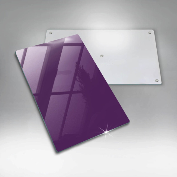 Glass worktop saver Violet colour
