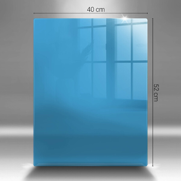 Glass worktop saver Blue color