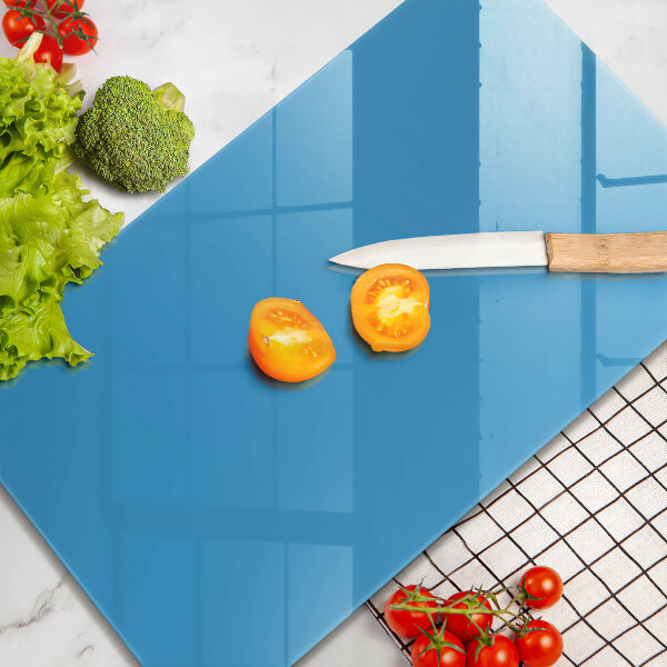 Glass worktop saver Blue color