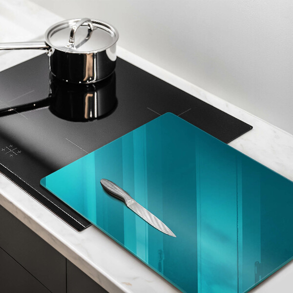 Glass worktop saver Turquoise