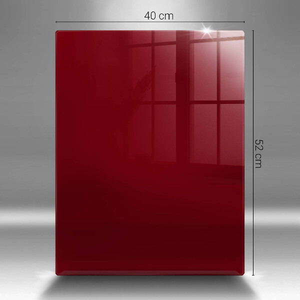 Glass worktop saver Burgundy