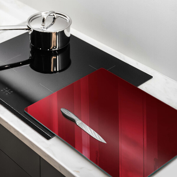Glass worktop saver Burgundy