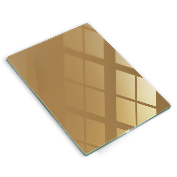 Glass worktop saver Beige colour