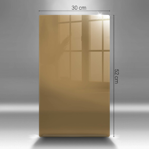 Glass worktop saver Beige colour