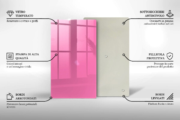 Work surface savers Pink color