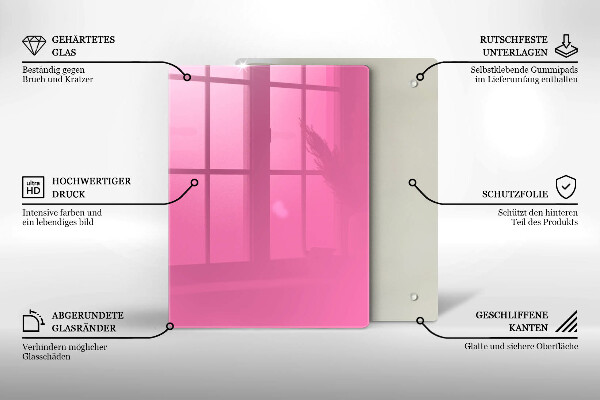 Work surface savers Pink color