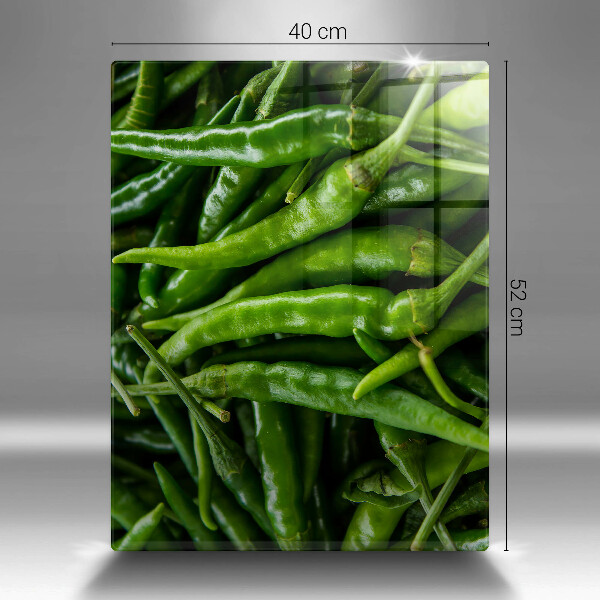 Kitchen countertop cover Pods peas