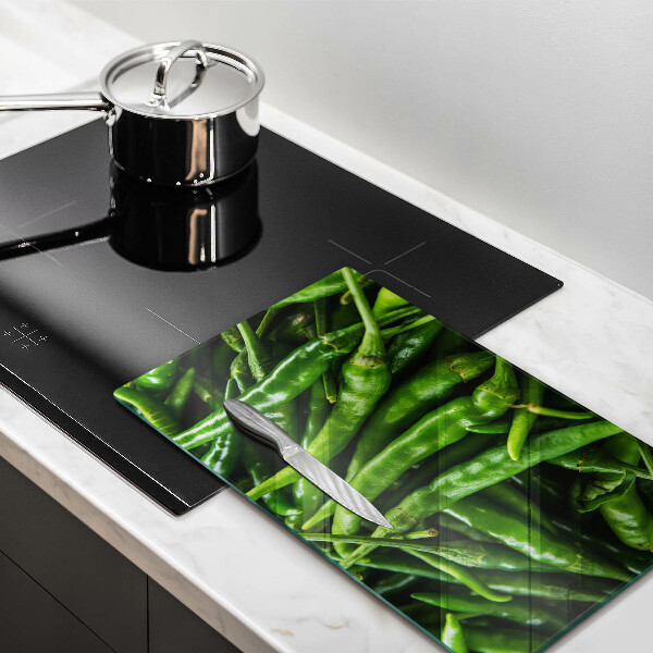 Kitchen countertop cover Pods peas