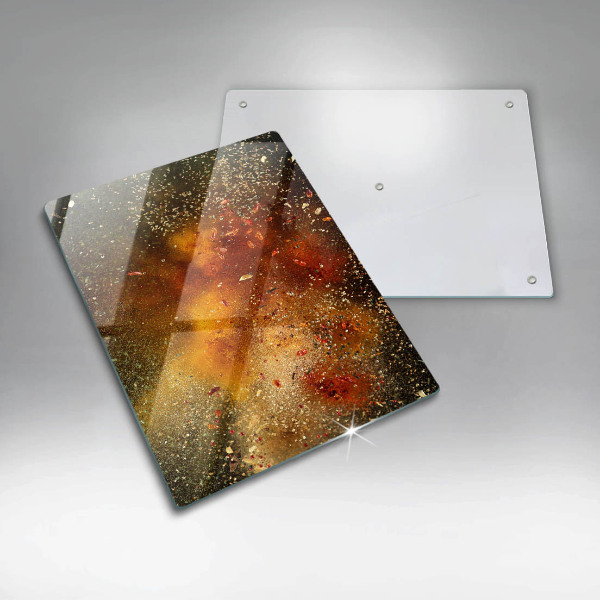 Kitchen countertop cover Colorful spices