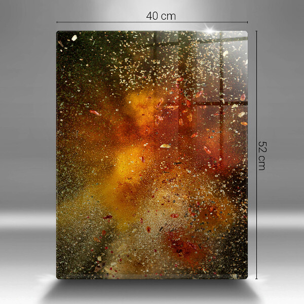 Kitchen countertop cover Colorful spices