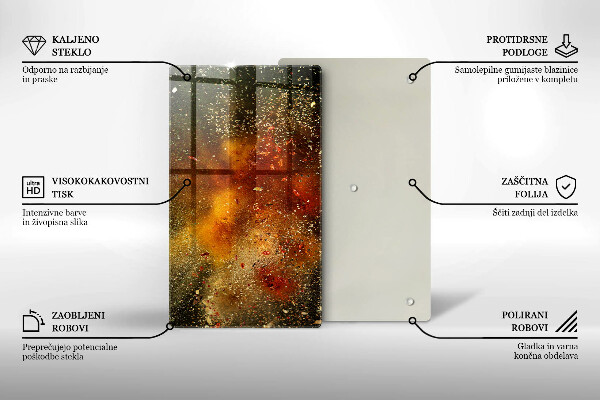 Kitchen countertop cover Colorful spices