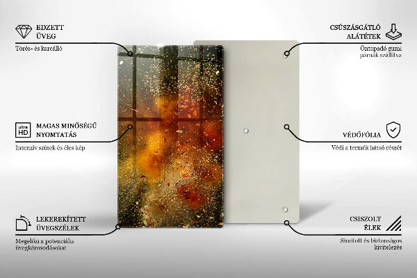 Kitchen countertop cover Colorful spices