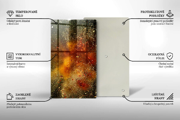 Kitchen countertop cover Colorful spices