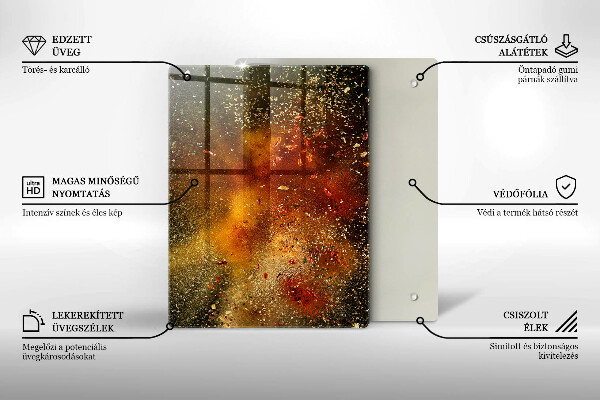 Kitchen countertop cover Colorful spices