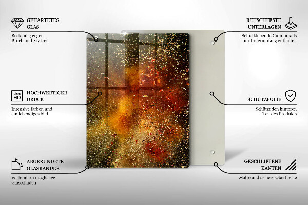 Kitchen countertop cover Colorful spices