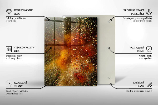 Kitchen countertop cover Colorful spices