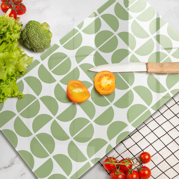 Glass worktop saver Boho shapes