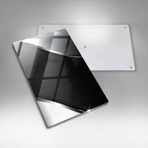 Glass worktop saver Metal abstraction