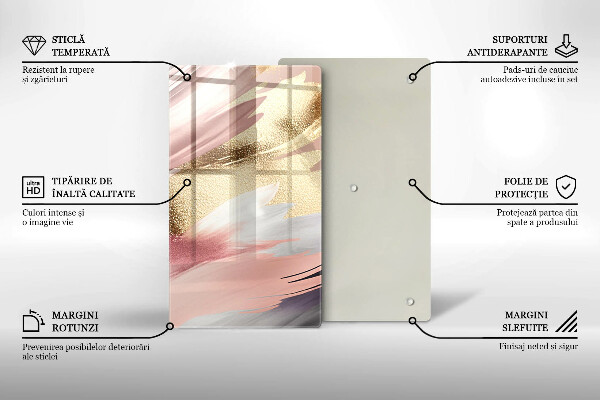 Kitchen countertop cover Pastel spots