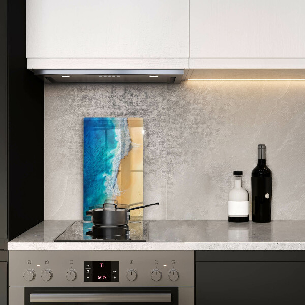 Kitchen countertop cover Beach and sea