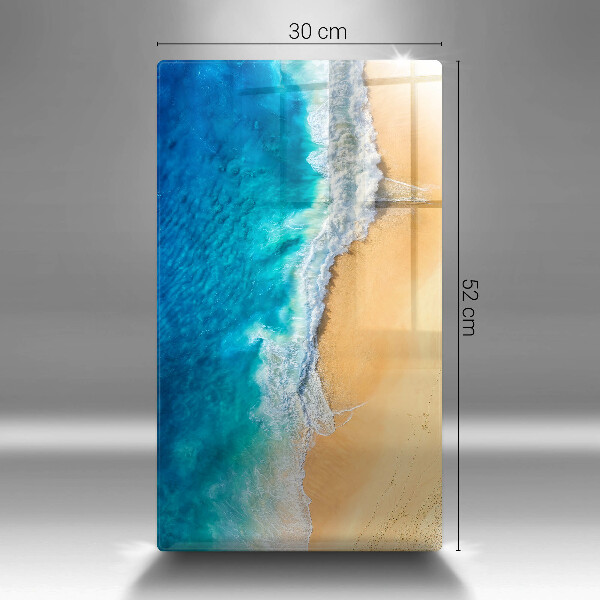 Kitchen countertop cover Beach and sea