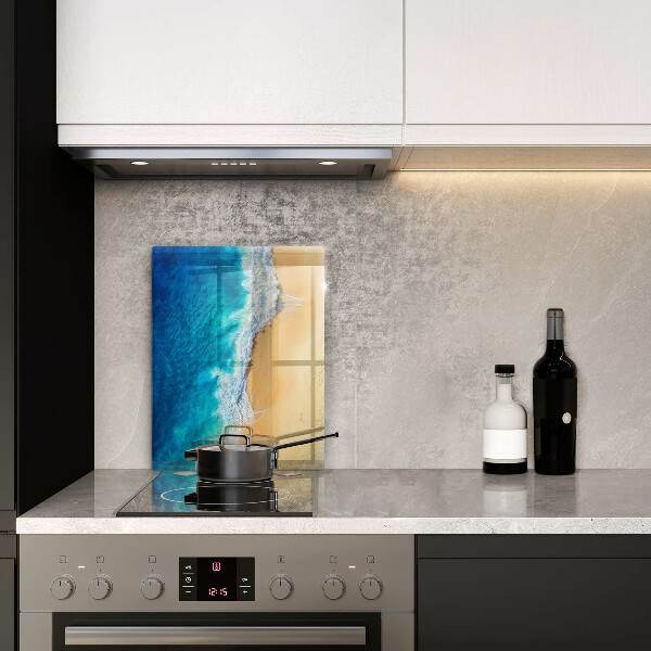 Kitchen countertop cover Beach and sea