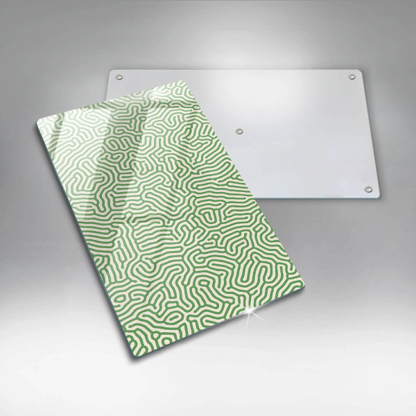 Glass worktop saver Abstraction lines