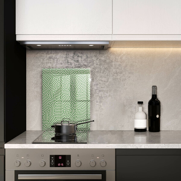 Glass worktop saver Abstraction lines