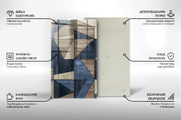 Kitchen countertop cover Geometric abstraction