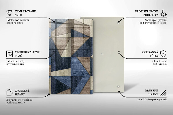 Kitchen countertop cover Geometric abstraction