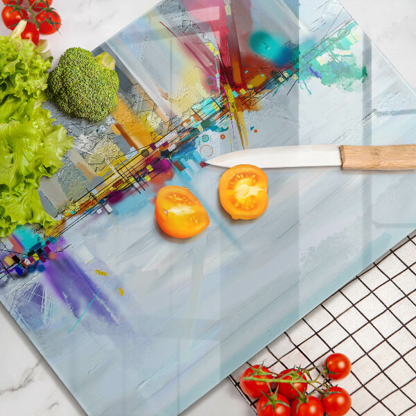 Kitchen countertop cover Painted abstraction