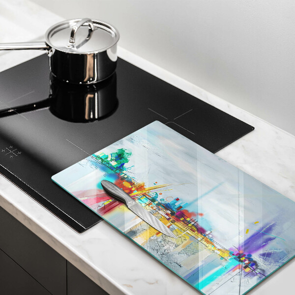 Kitchen countertop cover Painted abstraction