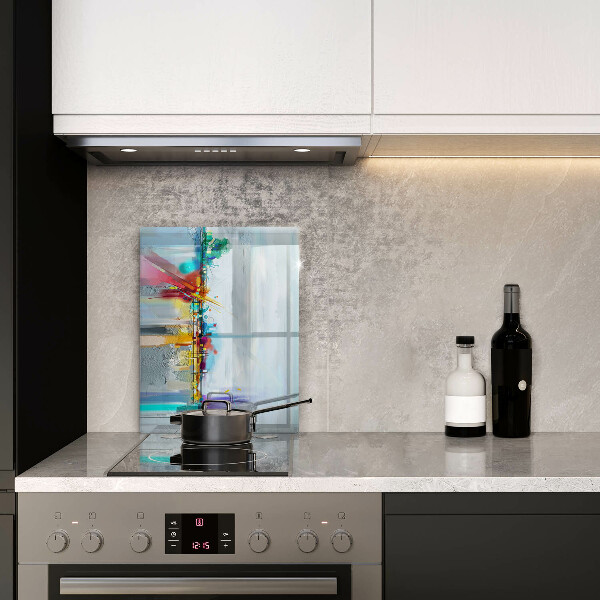 Kitchen countertop cover Painted abstraction