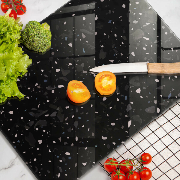 Kitchen countertop cover Dark stone