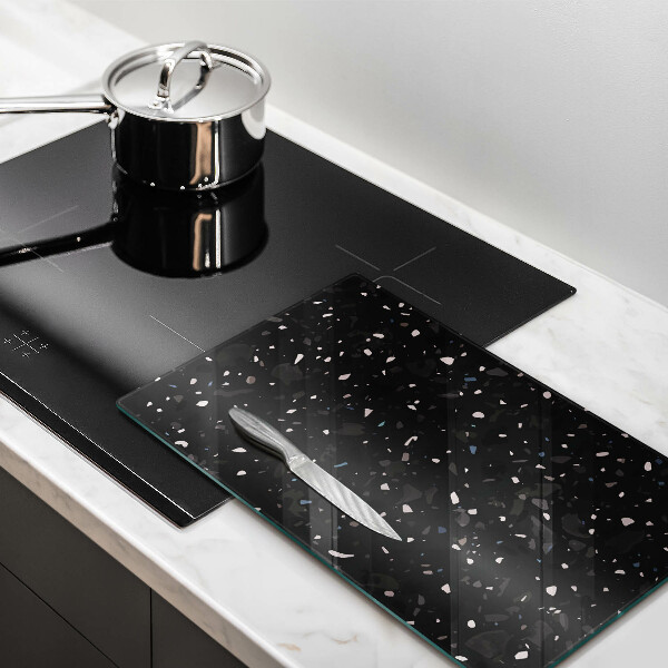 Kitchen countertop cover Dark stone