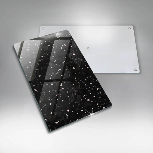 Kitchen countertop cover Dark stone