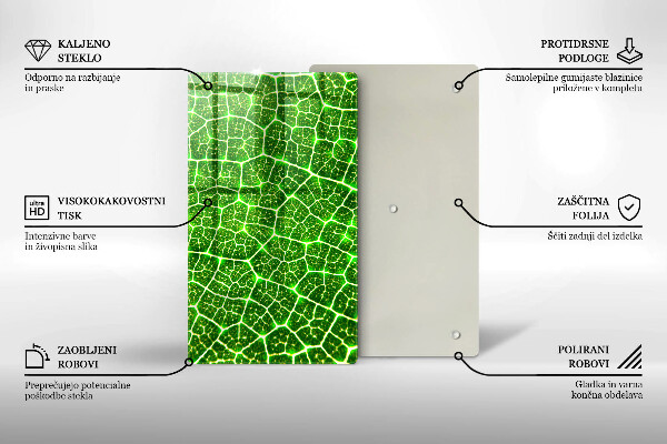 Kitchen countertop cover Leaf structure