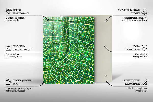 Kitchen countertop cover Leaf structure