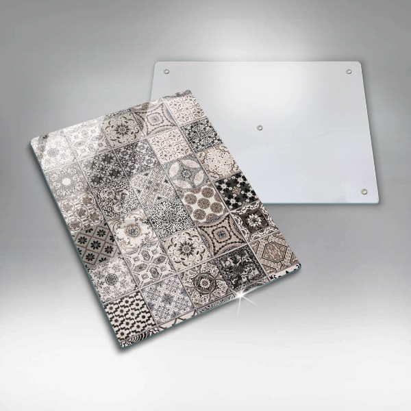Glass worktop saver Decorative tiles