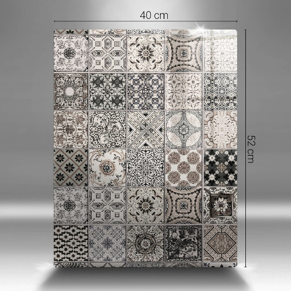 Glass worktop saver Decorative tiles