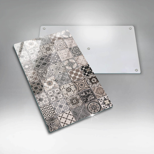 Glass worktop saver Decorative tiles
