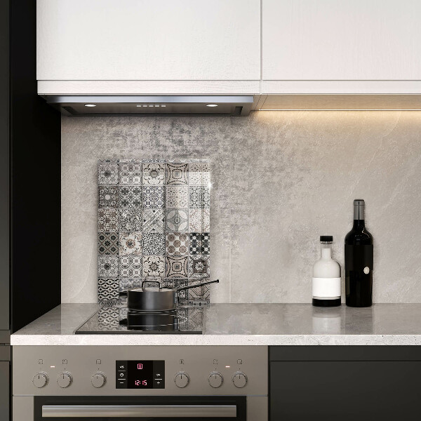 Glass worktop saver Decorative tiles