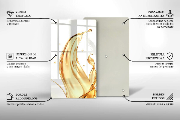 Work surface savers Olive oil