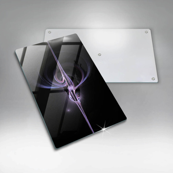Glass worktop saver Modern abstraction