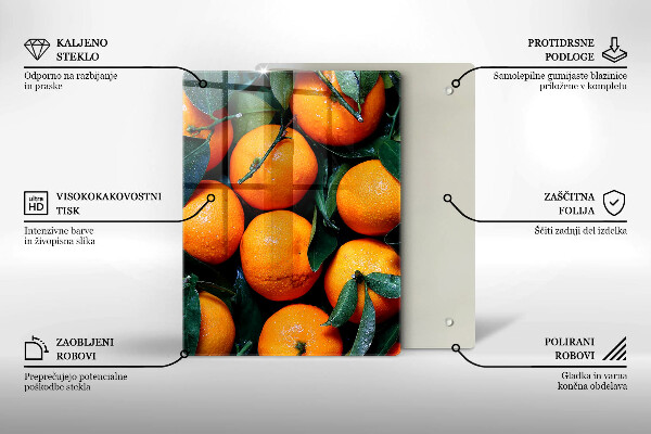 Kitchen countertop cover Fruit oranges