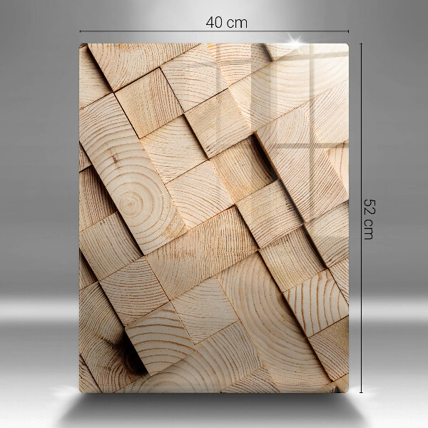 Worktop heat protector Wooden squares