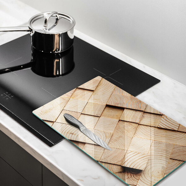 Worktop heat protector Wooden squares