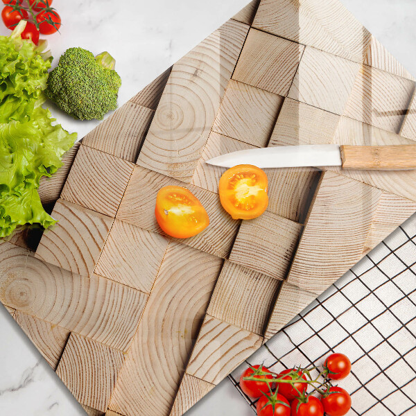 Worktop heat protector Wooden squares